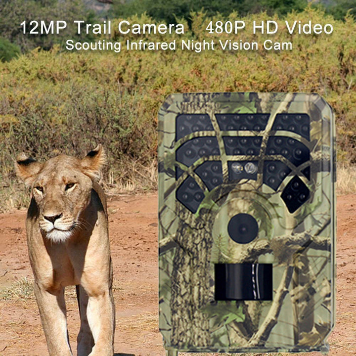 Camouflage Trail Camcorder Trap For Outside