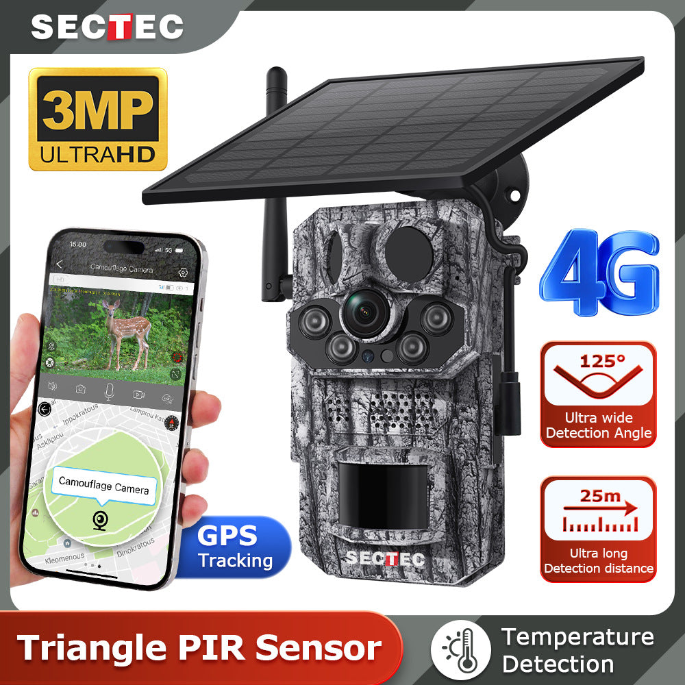 4G Hunting Camera Intelligent Positioning