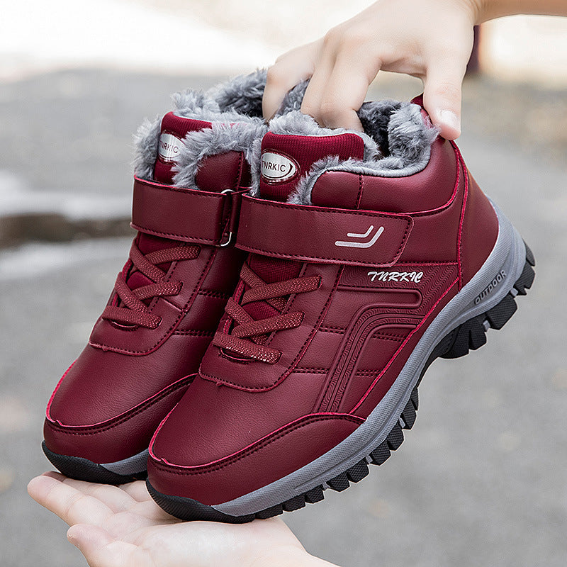 Velcro Snow Boots Climbing Hiking Shoes