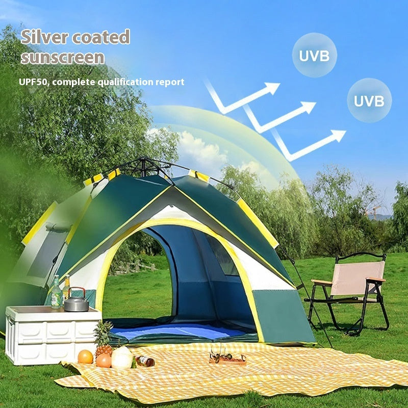 3-4 People Automatic Quickly Open Tent