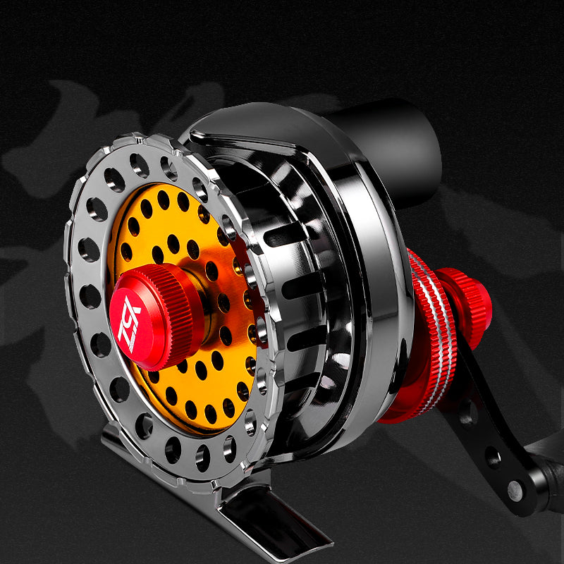 All Metal Fly Fishing Reel Center Wheel