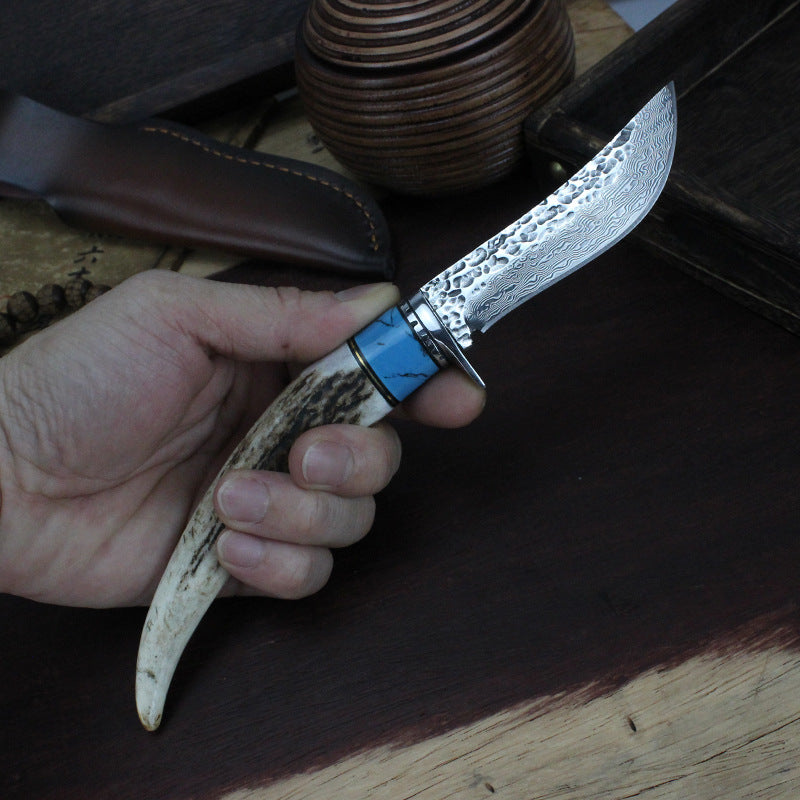 Hunting Knife With Non-slip Handle