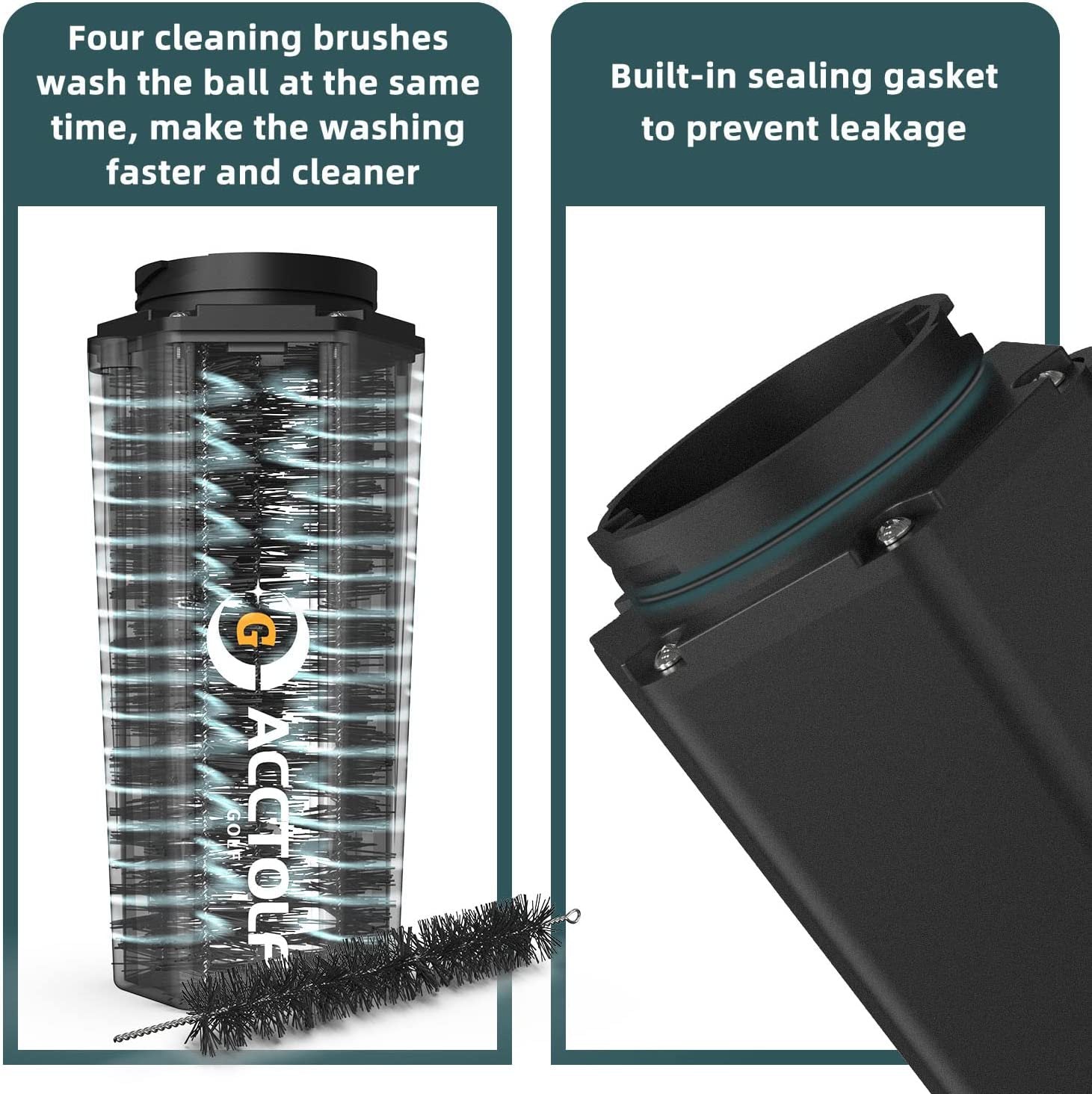 Golf Washing Machine Golf Bag Portable Cleaner
