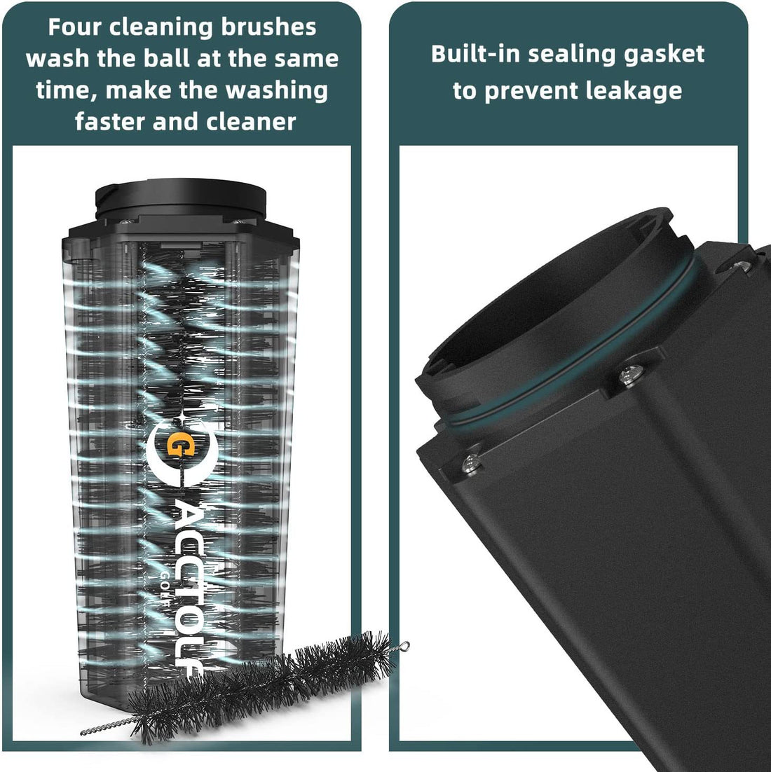 Golf Washing Machine Golf Bag Portable Cleaner