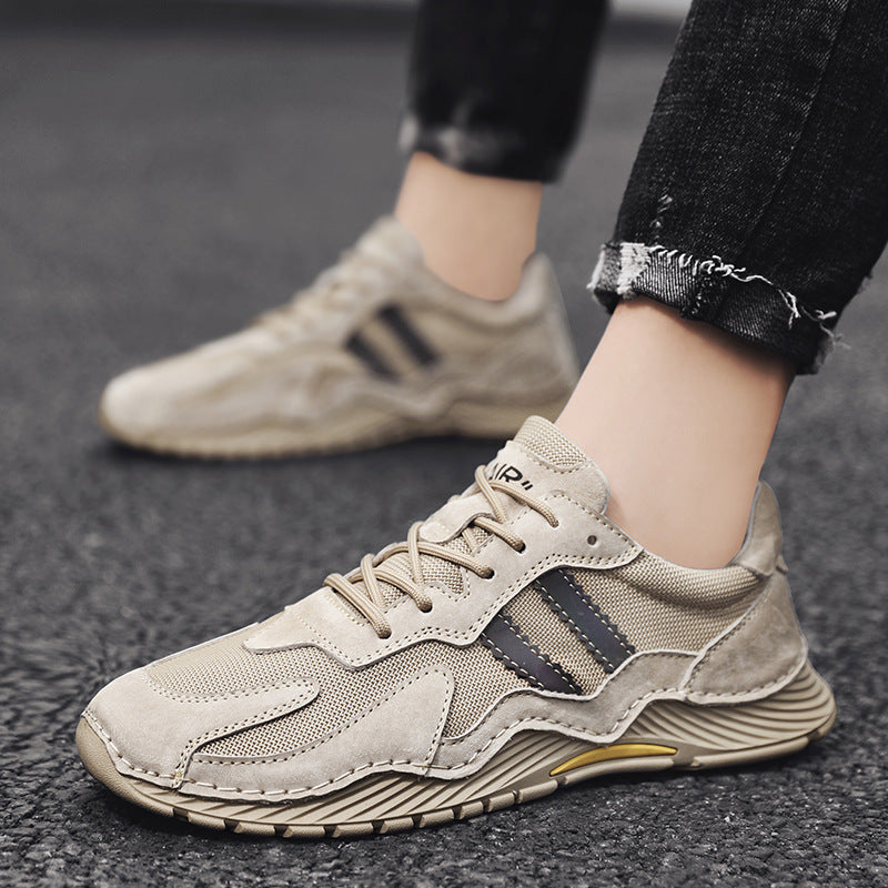 Men's Low-top Lace-up Hiking Boots